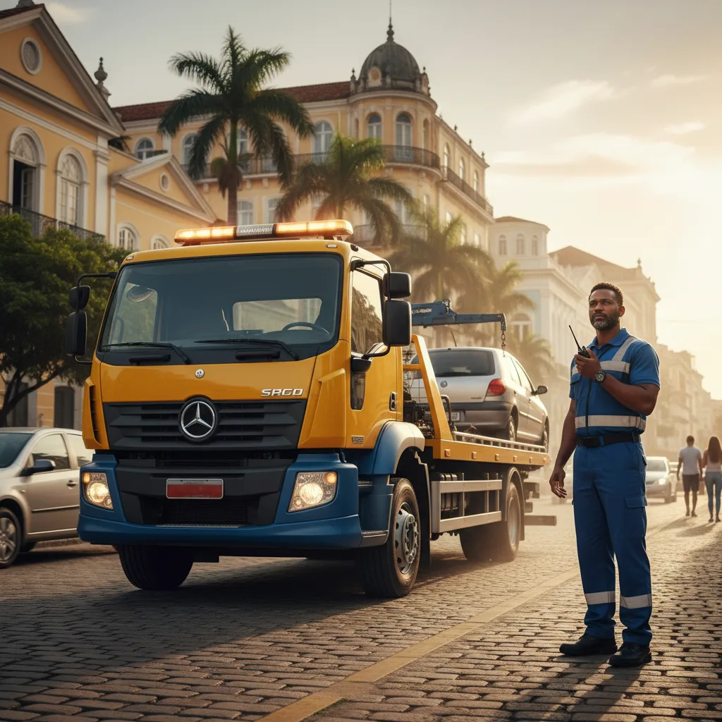 Seu guincho aparece quando o motorista precisa de socorro?