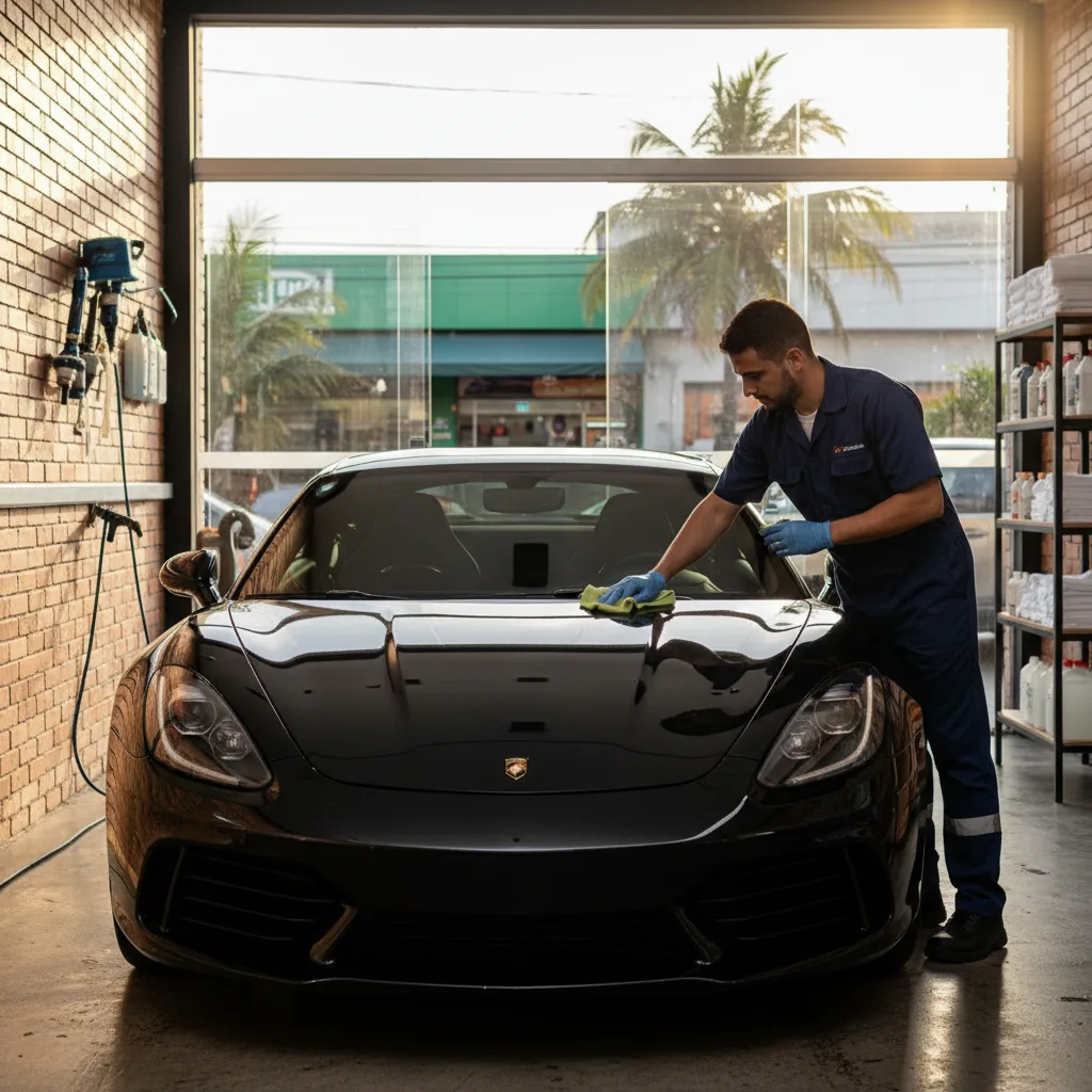 Seu lava-jato aparece quando o cliente procura estética automotiva perto?