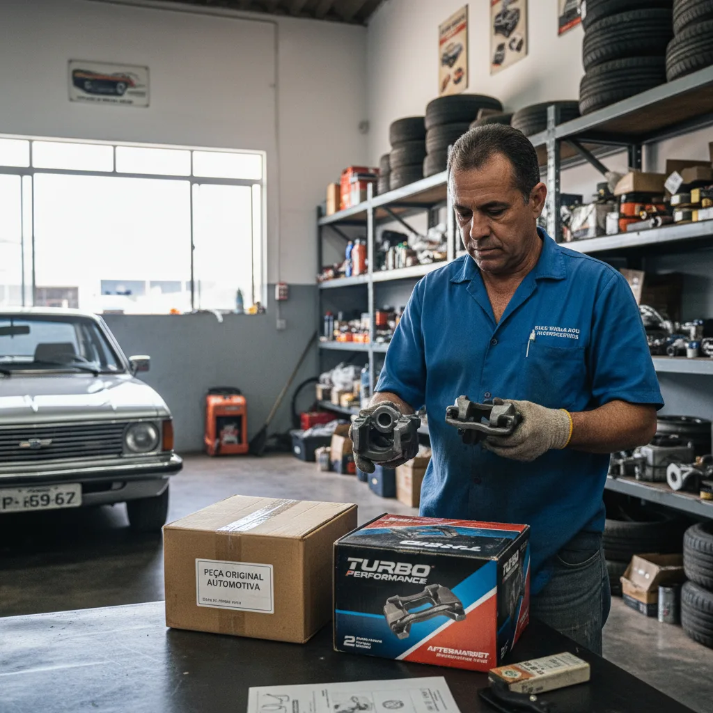 Peça original e peça paralela: qual é a diferença na prática e quando essa escolha muda o resultado