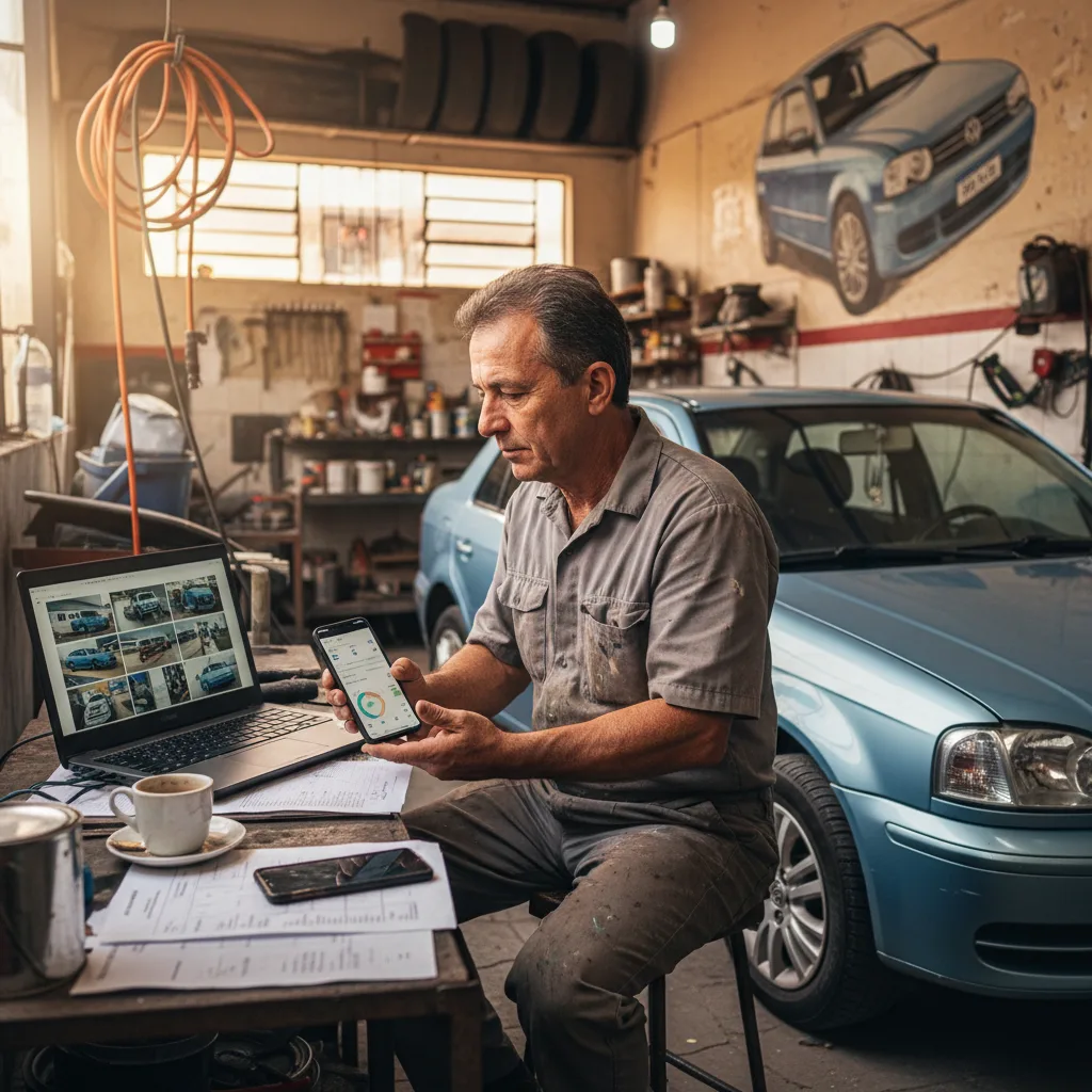 Você sabe fazer funilaria. O problema é que, para muita gente, sua empresa ainda não existe