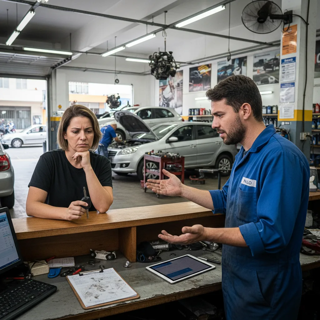 Por que a oficina perde serviço antes mesmo do orçamento