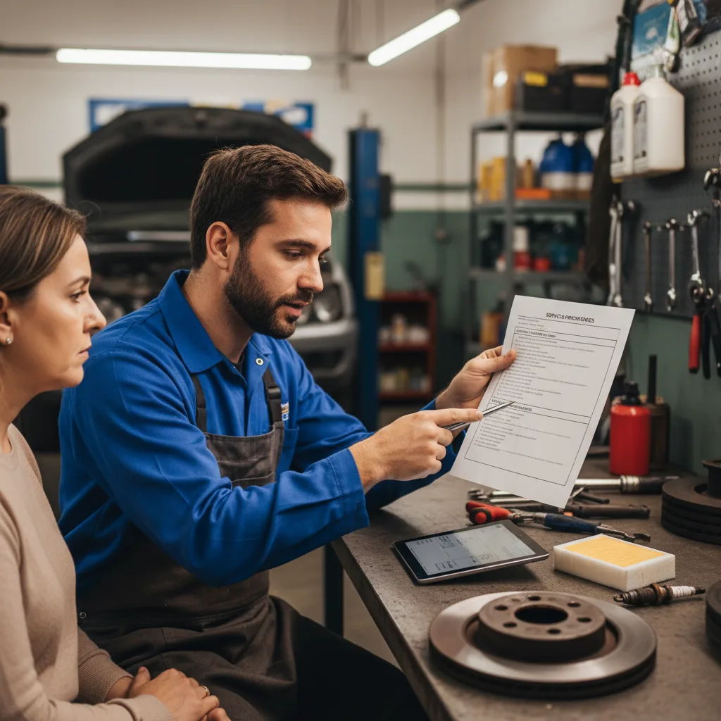 Orçamento claro e aprovação no WhatsApp da oficina