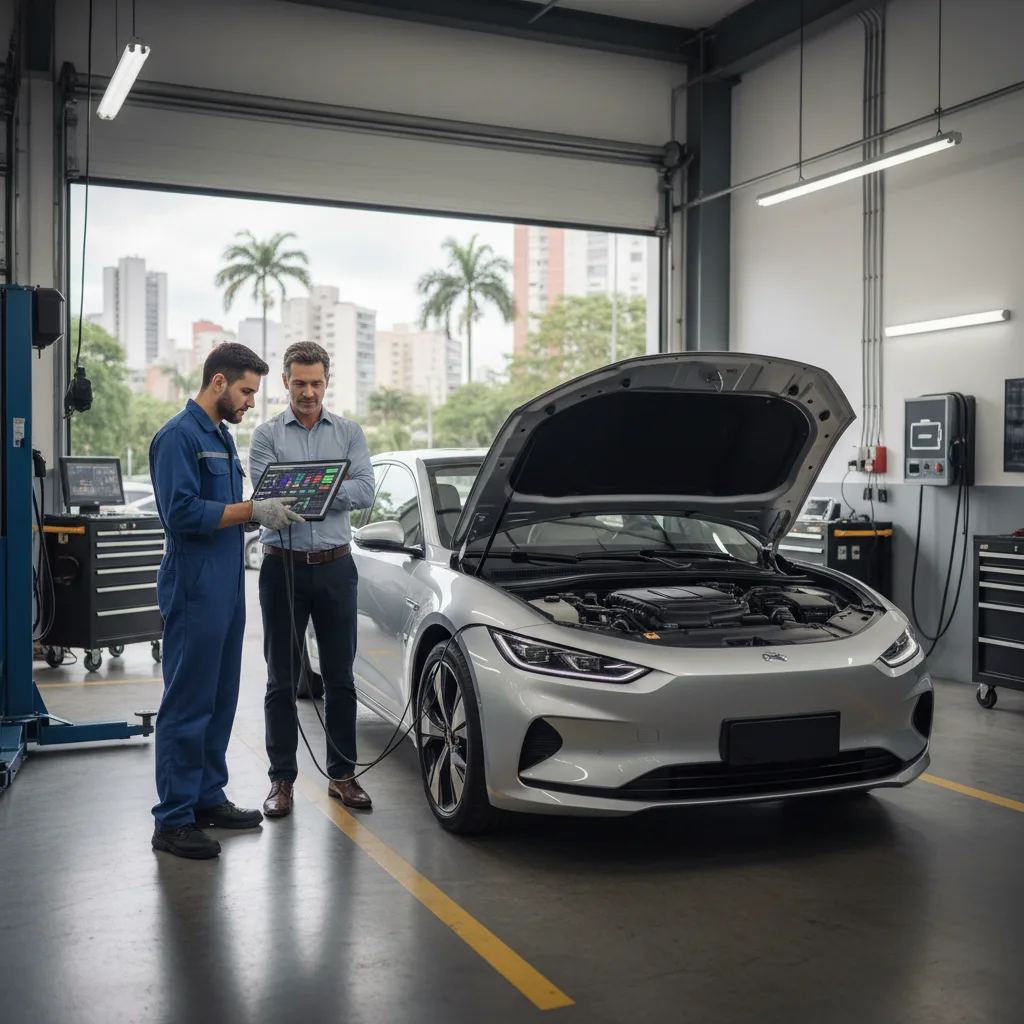 Como escolher uma oficina preparada para carros mais eletrônicos em 2026
