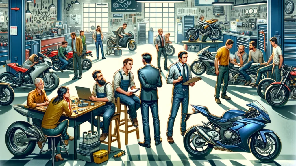 Gestão do relacionamento com clientes em oficina de motos
