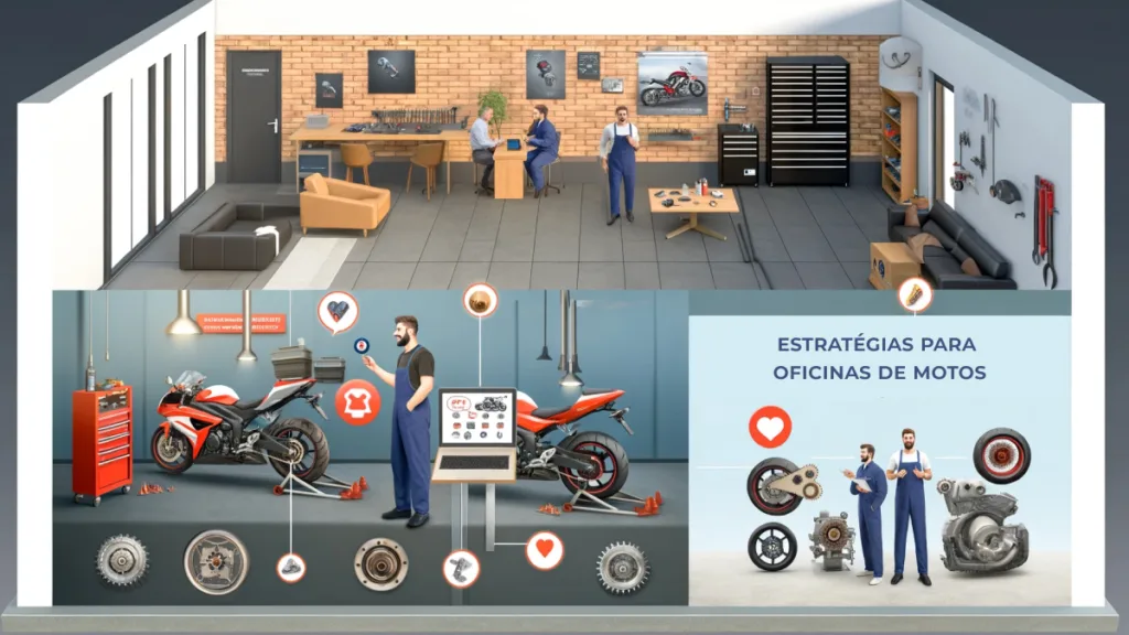 Estratégias de fidelização para oficinas de motos